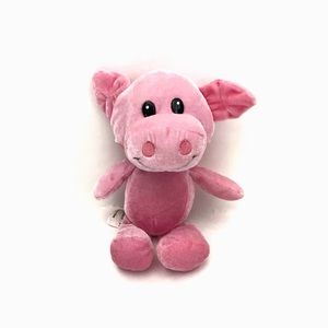 Peek A Boo Toys Pink Pig Stuffed Plush Piglet 8”
